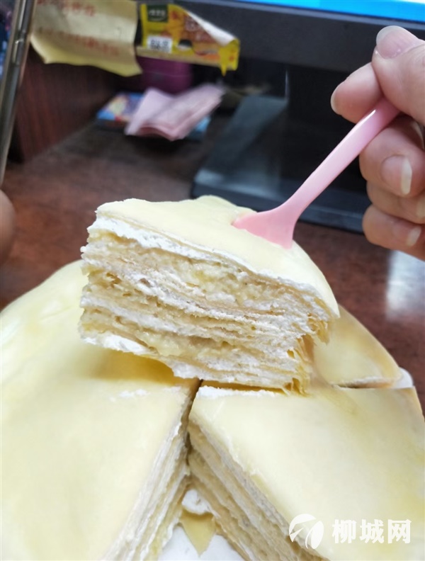榴莲千层蛋糕明天下午到货蛋糕