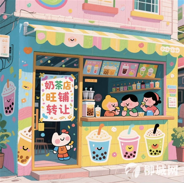 爆单奶茶店转让